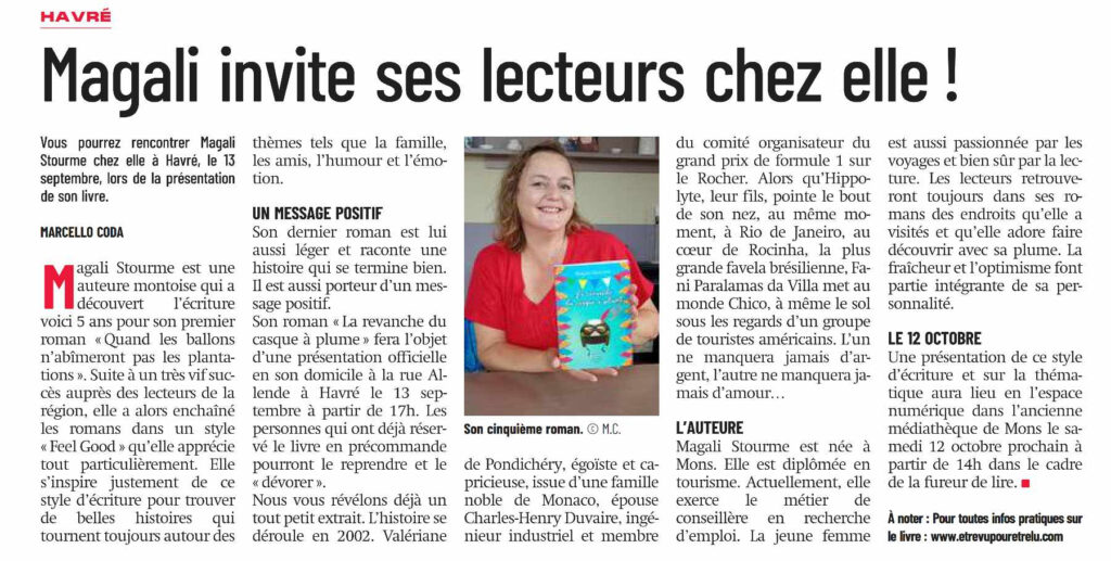 Article La province 9-9-2024